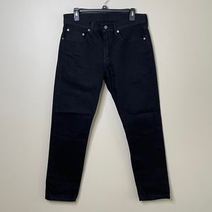 Levi's 502 Black Taper Jeans